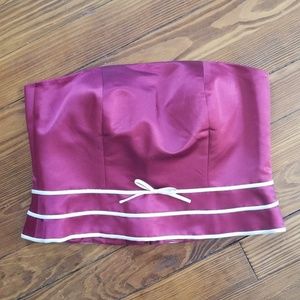 Wine Bodice